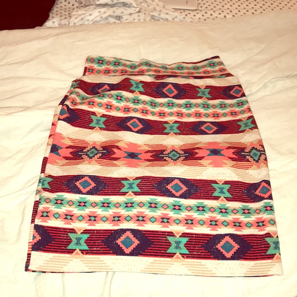 Lularoe Aztec Cassie Skirt